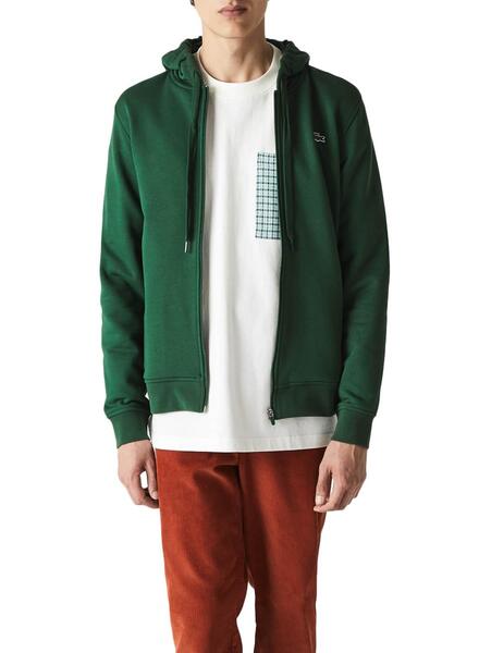 Lacoste Sport Lacoste Jacke GrÃ¼n Atmungsaktive, Sportliche