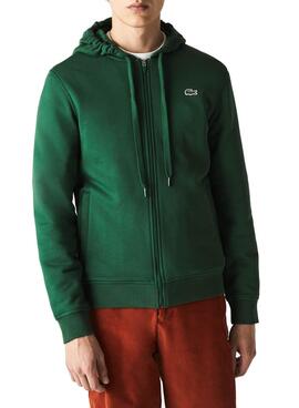 Sweatshirt Lacoste Sport Grün Rack Herren
