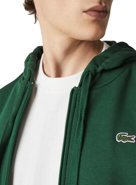 Sweatshirt Lacoste Sport Grün Rack Herren