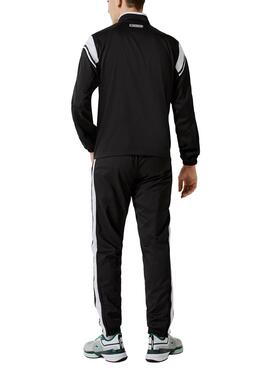 Trainingsanzug Lacoste Sport Contrast Schwarz für Herren