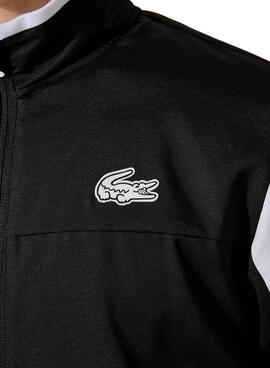 Trainingsanzug Lacoste Sport Contrast Schwarz für Herren