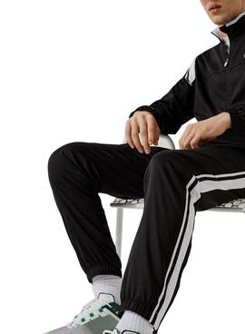 Trainingsanzug Lacoste Sport Contrast Schwarz für Herren