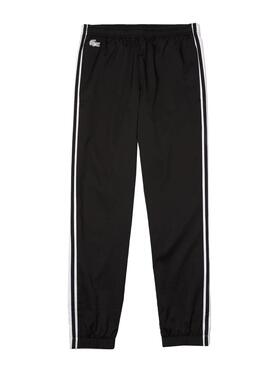 Trainingsanzug Lacoste Sport Contrast Schwarz für Herren