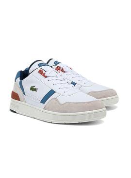 Sneaker Lacoste T-Clip Weiss für Herren