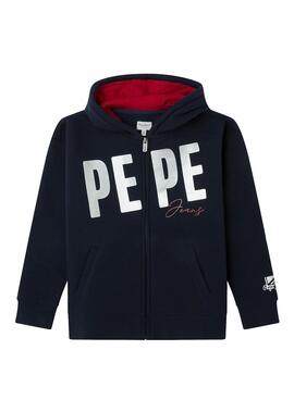 Sweatshirt Pepe Jeans Daphne Blau für Mädchen