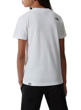 T-Shirt The North Face Box Logo Weiss