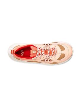 Sneaker UGG W Calle Lace Rosa für Damen