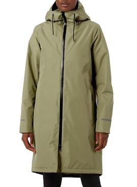 Regenmantel Helly Hansen W Aspire Grün Damen