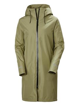 Regenmantel Helly Hansen W Aspire Grün Damen