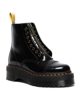 Stiefelettes Dr. Martens Vegan Sinclair Plataforma Schwarz