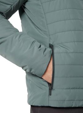 Jacke Helly Hansen Crew Insulator Grün Herren