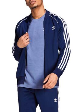 Jacke Adidas Adicolor Classics Sst Blau Herren