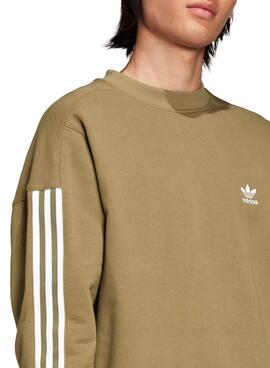 Sweatshirt Adidas Classics Lock-Up-Kleeblatt Grün