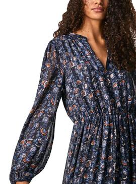 Kleid Pepe Jeans Bianca Mehrfarbig für Damen