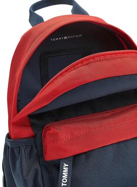 Mini Rucksack Tommy Hilfiger Core Marineblau für Kinder