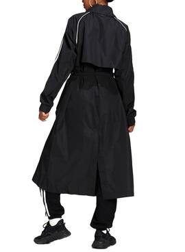 Trenchcoat Adidas Adicolor Classics Schwarz Damen