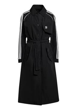 Trenchcoat Adidas Adicolor Classics Schwarz Damen