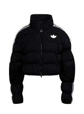 Jacke Adidas Corta Puffer Schwarz für Damen