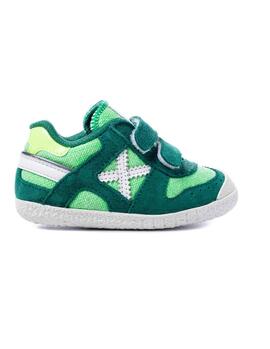 Sneaker Munich Babytor VCO 1425 Grün Junge