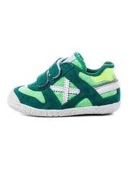 Sneaker Munich Babytor VCO 1425 Grün Junge