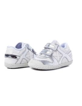 Schuh Munich Baby Goal VCO 1431 Silber Mädchen