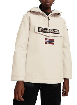 Jacke Napapijri Rainforest Weiss für Damen