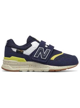 Sneaker New Balance 997H Velcro Blau Marineblau