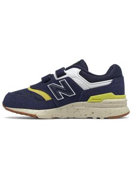 Sneaker New Balance 997H Velcro Blau Marineblau