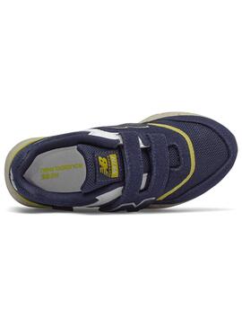 Sneaker New Balance 997H Velcro Blau Marineblau