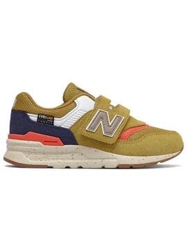 Sneaker New Balance 997H Velcro Senf