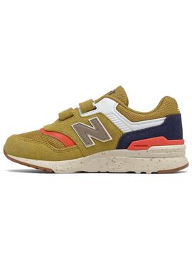 Sneaker New Balance 997H Velcro Senf