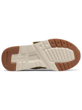 Sneaker New Balance 997H Velcro Senf