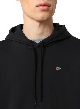 Sweatshirt Napapijri Balis Schwarz für Herren