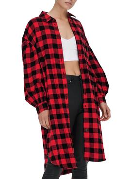 Hemd Only Cherri Life Kariert für Damen
