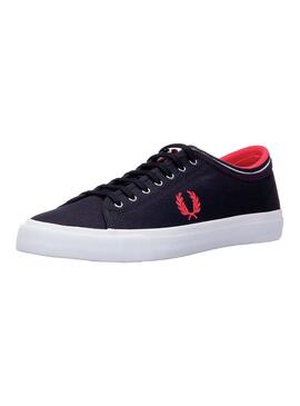 Sneaker Fred Perry Kendrick Navy Canvas