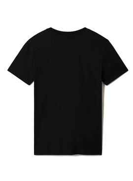 T-Shirt Napapijri Samix Schwarz für Herren