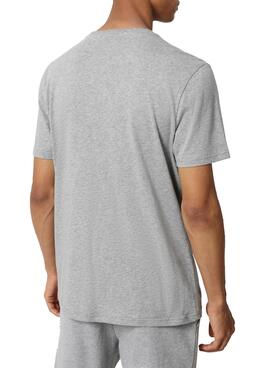 T-Shirt Napapijri Salis Grau für Herren