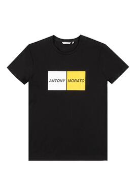 T-Shirt Antony Morato Schwarz für Herren