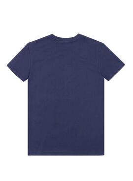T-Shirt Antony Morato TvBoy Slim Blau für Herren