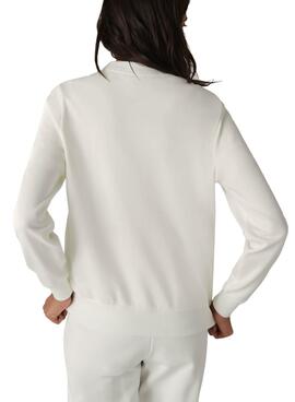 Sweatshirt Lacoste Weiss für Damen