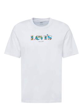 T-Shirt Levis Relaxed Fit Weiss für Herren