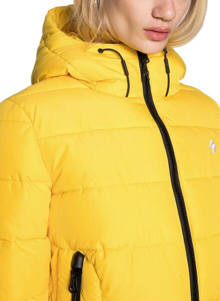Superdry yellow women's coat new arrivals