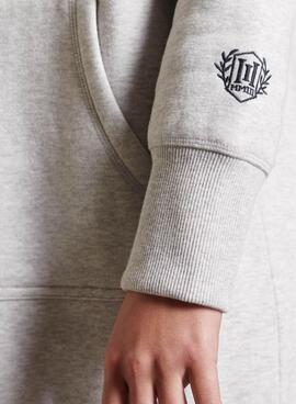 Kleid Superdry Pride In Craft Grau Für Damen