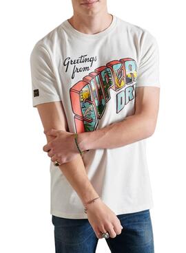 T-Shirt Superdry Heritage Mountain Herren