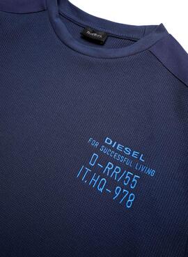 Sweatshirt Diesel Willy Marineblau für Herren