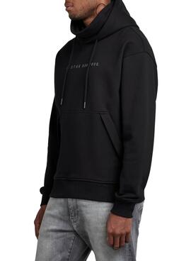 Sweatshirt G-Star Maske Hoodie Schwarz für Herren