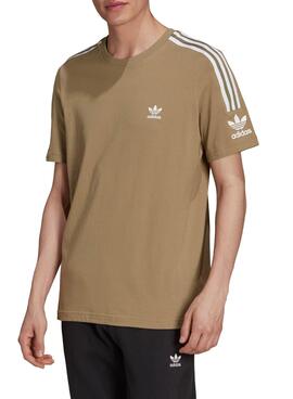 T-Shirt Adidas Tech Tee Caqui für Herren