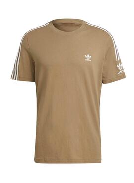 T-Shirt Adidas Tech Tee Caqui für Herren