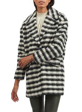 Mantel Vila Alissi Check Jacket Schwarz Für Damen