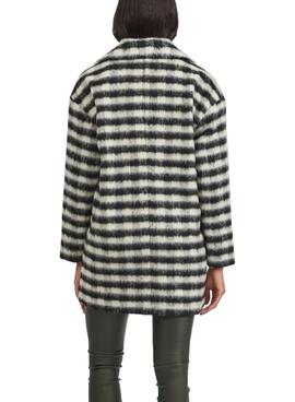 Mantel Vila Alissi Check Jacket Schwarz Für Damen
